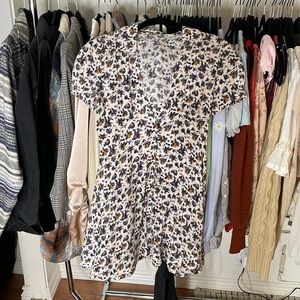 Free people flowy shirt dress